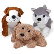 Wholesale - 3pc PLUSH DOG SET C/P 30, UPC: 850038957131